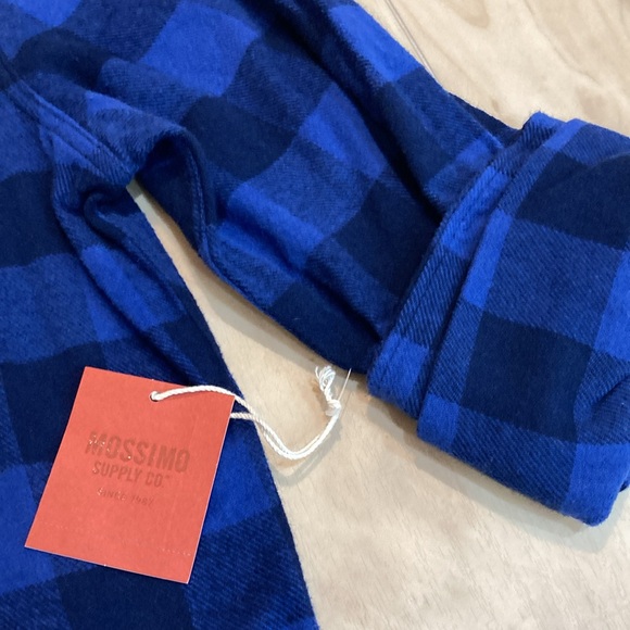 NWT Men’s blue flannel - Picture 9 of 13
